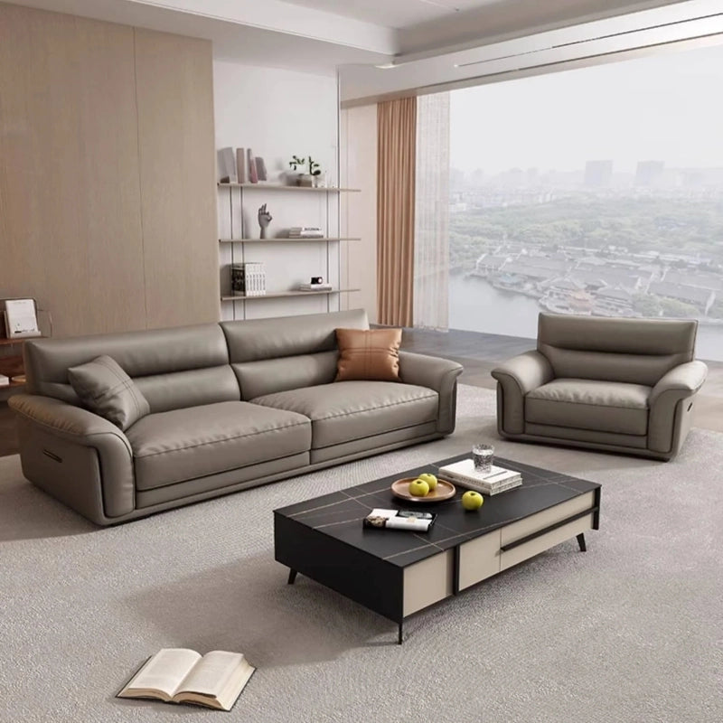 This elegant 3 seater couch from Furnezo brings a sleek and grounded aesthetic into modern Indian homes.