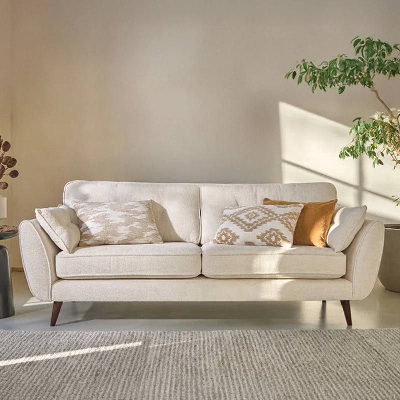 Explore the latest in modern sofa design with this versatile collection of premium seating, available in pure leather and soft fabric finishes. 