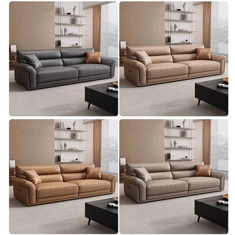Upgrade your living space with this luxurious 3 seater pure leather sofa set—crafted for comfort, elegance, and durability. 