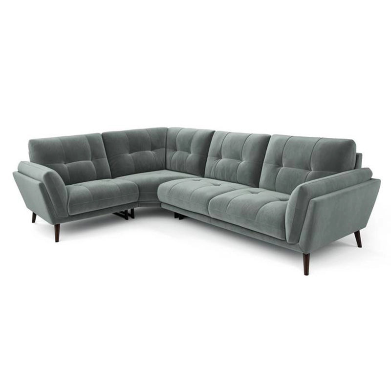 Luxe Grey couch photo – latest sofa design, 2+corner+1 couch