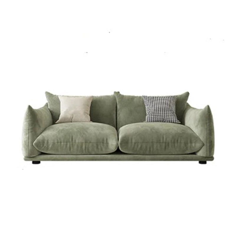 Rounded cushion sofa photo with latest sofa design and sofa set design, 2-seater couch