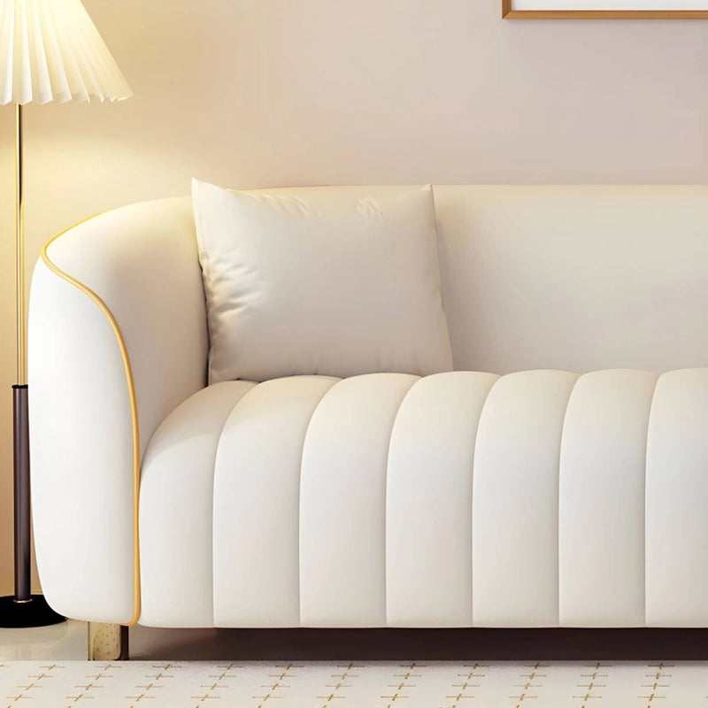 Available as both a 3 seater sofa and 4 seater couch, its sleek rectangular layout makes it a space-saving choice for compact living rooms or studio apartments.