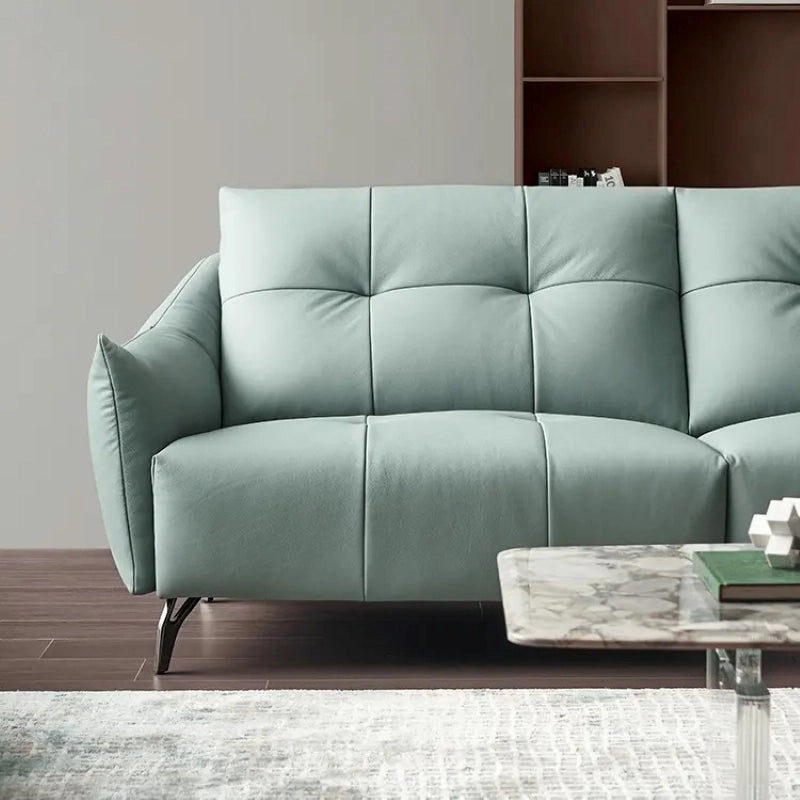 Built with a straight layout and offered in 2 seater and 3 seater sofa formats, it's well suited to compact urban homes.